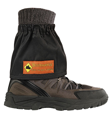 Fußstulpen farbe - Schwarz. Anwendung - Wandern